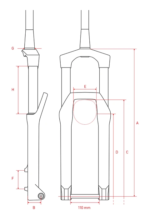 DT SWISS F 535 One Suspension Fork